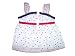 GLO Jeans Toddler Girls White Star Print Baby Doll Top, 2T.