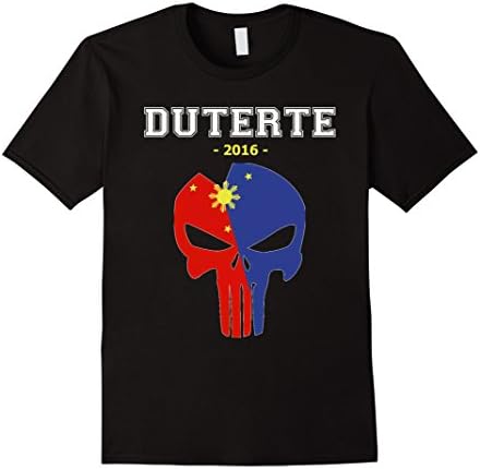 Men's DU30 is my president T-Shirt - Du30 Punisher 2XL Black