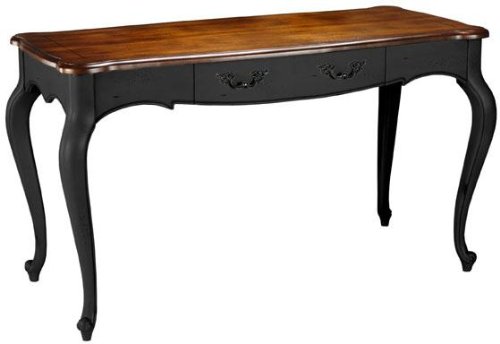 Provence Writing Desk, 31"Hx54"W, BLACK CHSNT TOP On Sale