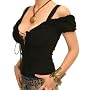 Blue Banana Black Off The Shoulder Strappy Top
