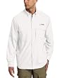 Columbia Men's Airgill Lite Long Sleeve Shirt (Small, Cool Grey)