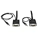Tripp Lite VGA Coax Monitor Cable with audio, High Resolution cable with RGB coax (HD15 and 3.5mm M/M) 25-ft.(P504-025)