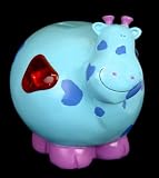 Review Blowfish  / Blue Hippo Coin Bank with Music and Lights