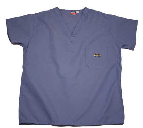 University of Michigan Sky Blue GELSCRUBS Top - L