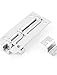uxcell 2.5 Inch Long Stainless Steel Door Latch Sliding Lock Barrel Bolt 5pcs