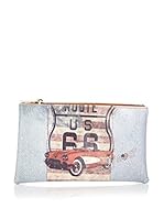 Y NOT ? Neceser cosméticos (Azul Claro / Rojo)