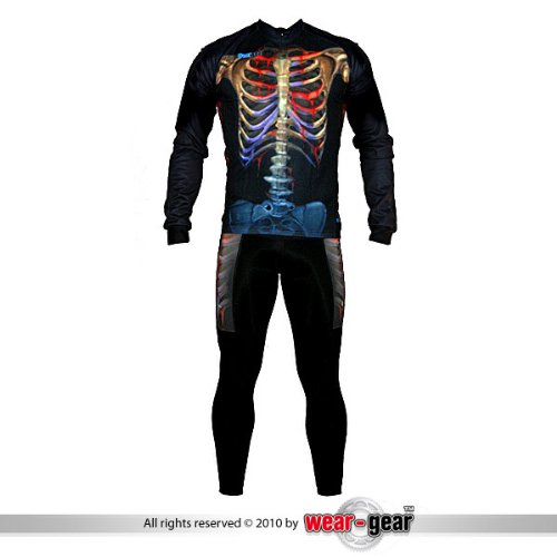 OH MY Bones long sleeved cycling jersey 04