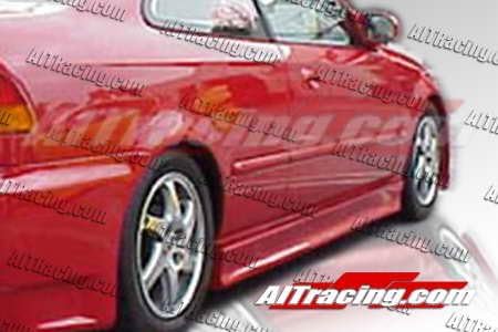 Honda 1996-2000 Civic 2/4DR EVO 3 Style Side Skirts
