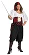 Plus Size First Mate Pirate Costume - Womens XL (18-20)