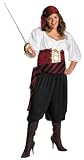 Plus Size First Mate Pirate Costume - Womens XL (18-20)