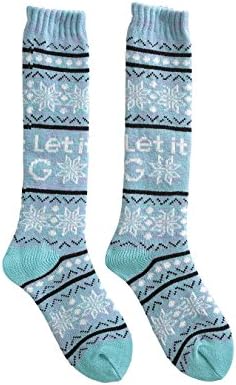 Disney Frozen Let It Go Fair Isle Knee-High Socks