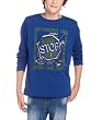 ESPRIT Jungen Langarmshirt H08770, Gr. 164 (L), Blau (460 STAR BLUE)