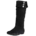 Chinese Laundry Women's Tahoe Flat Boot,Black,7 M US