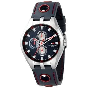 Tommy Hilfiger Men's Sport Rubber Strap Watch #1790618