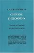 A Source Book in Chinese Philosophy
