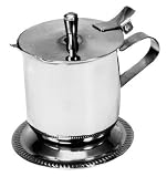 5 Ounce Stainless Steel Cover Creamer (06-0587) Category: Creamers