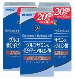オリヒロ グルコサミン＆低分子ヒアルロン酸＊オリヒロ