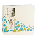 Pearhead Babyprints Bubbles Babybook, Blue ~ Pearhead