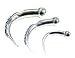316L Surgical Stainless Steel Tribal Plug, 8g - Sold as a Pair