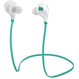 Mpow Swift Bluetooth 4.0 Wireless Sport Headphones Sweatproof Running Gym Exercise Headsets-Nature Green