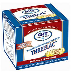 ThreeLac Candida Defense - 2 Boxes by Global Health Trax
