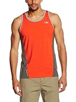 Icebreaker Merino Camiseta Tirantes Strike (Naranja)