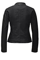 Neu! ONLY Damen Lederjacke Jacke BANDIT ...