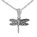 Sterling Silver Mini Dragon Fly Pendant