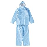 コヤナギ 透湿防水 女性用 レインウェア ファンプラスライト FP-22 サックス M