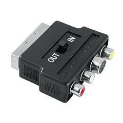Hama Adapter S-VHS/3x Cinch auf Scart (IN / OUT)