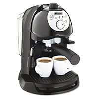 DeLONGHI Retro Style Espresso Maker COFFEEMAKER,COMBO,BK (Pack of 2)