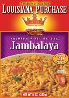Louisiana Purchase Rice Mix 8oz-12oz (Pack of 4) (Jambalaya 12oz)