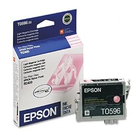 EPSON AMERICA Ink jet cartridge for stylus photo r2400 printer, light magenta cartridge... by 