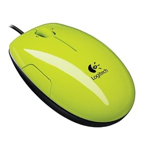 Logitech LS1 Laser Mouse - Acid Yellow
