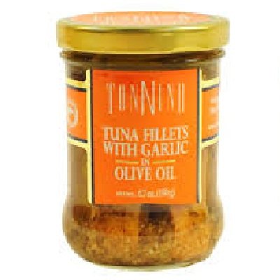 Tonnino Tuna Fillet with Garlic in Olive Oil, 6.7 Ounce -- 6 per case.