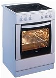 Amica 60cm Single Cavity Ceramic Cooker 601CE1W