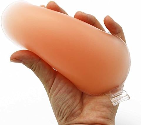 Molity Double Thickness Strapless Self Adhesive Silicone Invisible Push-up Bra (A)