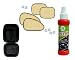 Auto Pearl - Combo Of - Bead Seat Velvet Black , Chipkoo Sun Shade Curtain Beige Set of 4 And Dash Board Polish Red RS.1043.00