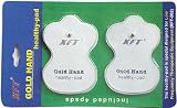 4 Pieces Electrode Pads for Electronic Massager Gold Hand 502, Homasseur 320, xft502, xft320