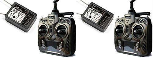 2 x Quantity of Walkera Master CP Devo 8S Transmitter Controller Remote Control &amp; RX802 Receiver Combo - FAST FREE SHIPPING FROM Orlando, Florida USA!