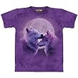 Loving Wolves 100% Cotton T-Shirt in Adult & Youth Sizes