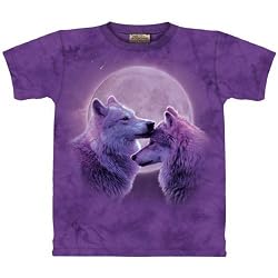 Loving Wolves 100% Cotton T-Shirt in Adult & Youth Sizes