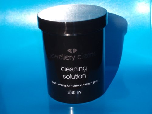 Jewellery Cleaner -cleaning solution Bath Gold White gold Platinum & siver 236ml