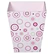 Tiddliwinks Dots Wastebasket - Pink