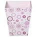 Tiddliwinks Dots Wastebasket - Pink