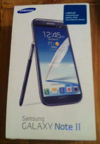 Samsung Galaxy Note 2 N7100 Factory Unlocked International Version - Titanium Silver/Gray