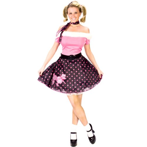 50's Poodle Dress Adult Costume - Medium/Large - Adult Costumes