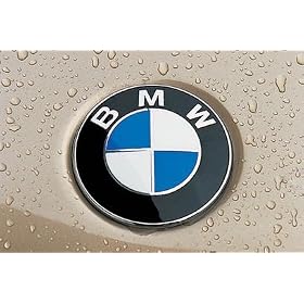 OEM BMW TRUNK HOOD TRUNK EMBLEM ROUNDEL LOGO 82 mm