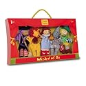 Set of 5 Wizard of Oz Wooden Headed Finger Puppet Story Characters