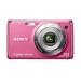 Sony Cybershot DSC-W220 12MP Digital Camera with 4x Optical Zoom with Super Steady Shot Image Stabilization (Light Pink)